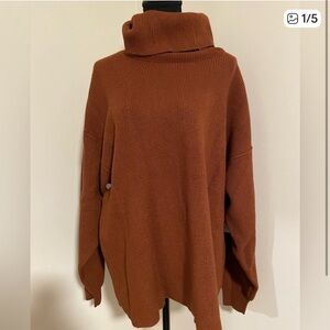 NWT‎ Free People oversized rust sweeter